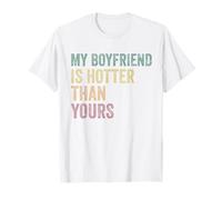Mi novio es más caliente que el tuyo Novia Graciosa Dicho Camiseta