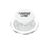 Mi Novio es Masculino y Caliente Parejas Apreciación PopSockets PopGrip para MagSafe