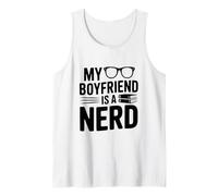 Mi Novio es un Nerd para Parejas G amiseta sin Mangas