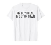 Mi novio está fuera de la ciudad 90 Camiseta
