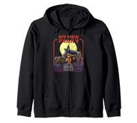 Mi nueva aventura familiar de hombre lobo a la luz de la luna Sudadera con Capucha