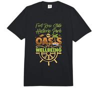 Mi Oasis para sentirse Bien Fort Ross State Historic Park Comfort Colors Adult Heavyweight T-Shirt