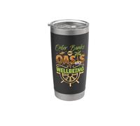 Mi oasis para sentirse bien Outer Banks Vaso térmico de acero inoxidable de doble pared