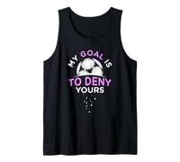 Mi objetivo es negar el tuyo - Equipo femenino de Fútbol/Fútbol Femenino Camiseta sin Mangas