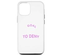 Mi objetivo es negar el tuyo - Equipo femenino de Fútbol/Fútbol Femenino Carcasa para iPhone 12/12 Pro