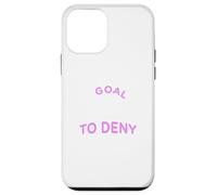 Mi objetivo es negar el tuyo - Equipo femenino de Fútbol/Fútbol Femenino Carcasa para iPhone 12 mini