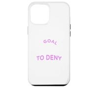 Mi objetivo es negar el tuyo - Equipo femenino de Fútbol/Fútbol Femenino Carcasa para iPhone 12 Pro Max