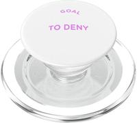 Mi objetivo es negar el tuyo - Equipo femenino de Fútbol/Fútbol Femenino PopSockets PopGrip para MagSafe