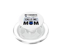 Mi Oficial de policía Favorito me Llama mamá Divertido PopSockets PopGrip para MagSafe