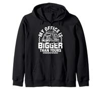 Mi Oficina Es Más Grande Que La Suya - Operador De Grúas Sudadera con Capucha