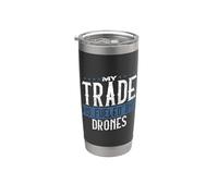 Mi oficio es impulsado por la pasión de los drones Vaso térmico de acero inoxidable de doble pared