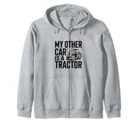 Mi Otro Coche es un Tractor Gracioso Vida en la Granja Humor Sudadera con Capucha