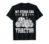 Mi Otro Coche es un Tractor Granja Divertida Camiseta
