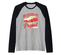 Mi Otro Coche también es un Proyecto - JDM Lover Car Guy Racing Camiseta Manga Raglan
