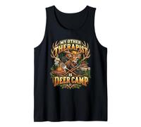 Mi Otro Terapeuta es un retiro de Caza al Aire Libre Camiseta sin Mangas
