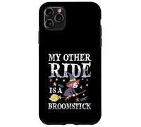Mi Otro Viaje es una Escoba, Linda Bruja de Halloween Carcasa para iPhone 11 Pro MAX