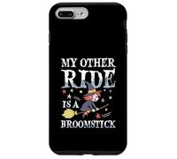 Mi Otro Viaje es una Escoba, Linda Bruja de Halloween Carcasa para iPhone 7 Plus/8 Plus
