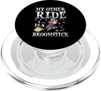 Mi Otro Viaje es una Escoba, Linda Bruja de Halloween PopSockets PopGrip para MagSafe