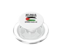 Mi Padre es Palestina, la Bandera del Orgullo palestino, raíces patrimoniales PopSockets PopGrip para MagSafe