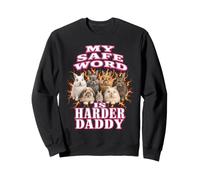 Mi Palabra Segura es más difícil papá Divertido Bootleg Sudadera