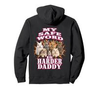 Mi Palabra Segura es más difícil papá Divertido Bootleg Sudadera con Capucha
