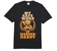 Mi Palabra Segura es más difícil, papá, Oso de Peluche Divertido Comfort Colors Adult Heavyweight T-Shirt