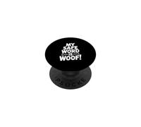 ¡Mi Palabra Segura es Woof! PopSockets PopGrip Adhesivo