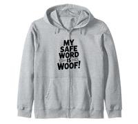 ¡Mi Palabra Segura es Woof! Sudadera con Capucha