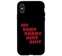 Mi papá bebé no es una Mierda Gracioso Carcasa para iPhone X/XS