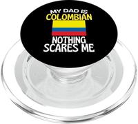 Mi papá es Colombiano Nada me Asusta papá Divertido PopSockets PopGrip para MagSafe