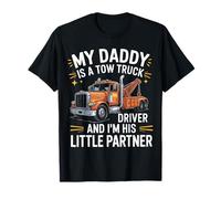 Mi papá es Conductor de camión de Remolque y yo Soy su pequeño compañero Camiseta