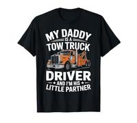 Mi papá es Conductor de camión de Remolque y yo Soy su pequeño compañero Camiseta