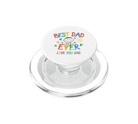 Mi papá es el Mejor Arte de Dibujo Infantil PopSockets PopGrip para MagSafe