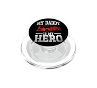 Mi Papa es Mi Heroe Bombero PopSockets PopGrip para MagSafe