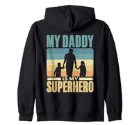 Mi Papá Es Mi Superhéroe Niños Niño Kid Padre Sudadera con Capucha