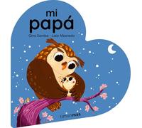 Mi Papá. Libro De Cartón En Forma De Corazón