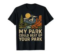 Mi Parque podría vencer su Parque Naturaleza Senderismo Camping Lagos Camiseta