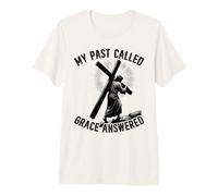 Mi Pasado Llamado Gracia Respondió Jesús Cristianismo Fe Camiseta Premium