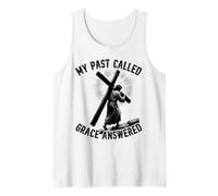 Mi Pasado Llamado Gracia Respondió Jesús Cristianismo Fe Camiseta sin Mangas