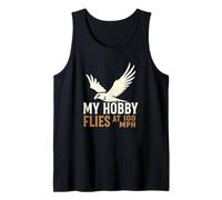 Mi pasatiempo Vuela a 100 mph Falcon Bird of Prey Hunter Camiseta sin Mangas