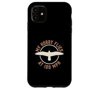 Mi pasatiempo Vuela a 100 mph Falcon Bird of Prey Hunter Carcasa para iPhone 11