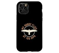 Mi pasatiempo Vuela a 100 mph Falcon Bird of Prey Hunter Carcasa para iPhone 11 Pro