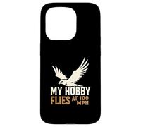 Mi pasatiempo Vuela a 100 mph Falcon Bird of Prey Hunter Carcasa para iPhone 15 Pro