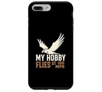 Mi pasatiempo Vuela a 100 mph Falcon Bird of Prey Hunter Carcasa para iPhone 7 Plus/8 Plus