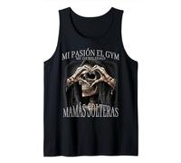 Mi pasion el gym mi debilidad mamas solteras calacas chidas Camiseta sin Mangas