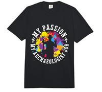 Mi Pasión Mi Arqueólogo Arqueología Arqueólogo Fósil Comfort Colors Adult Heavyweight T-Shirt