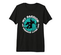 Mi Pasión Mi Parkour Lover Vida Freerunning Parkour Lover Camiseta Premium