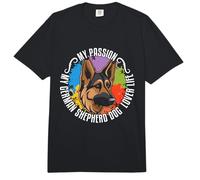 Mi Pasión Mi Pastor Alemán Belga Pastor Alemán Comfort Colors Adult Heavyweight T-Shirt