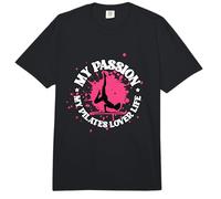 Mi Pasión Mi Pilates Amante Vida Meditación Amante Pilates Comfort Colors Adult Heavyweight T-Shirt