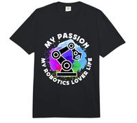 Mi Pasión Mi Robótica Ingeniería Tecnología Robotics Lover Comfort Colors Adult Heavyweight T-Shirt